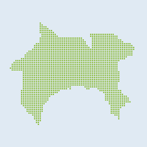 神奈川県の地図